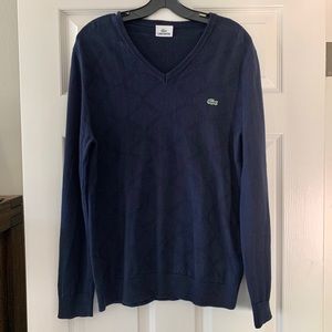Lacoste Sweater Medium Navy